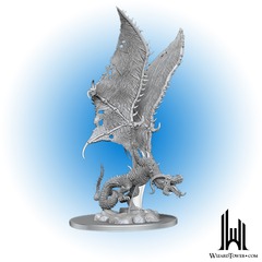 DND Unpainted Minis Flame Drake